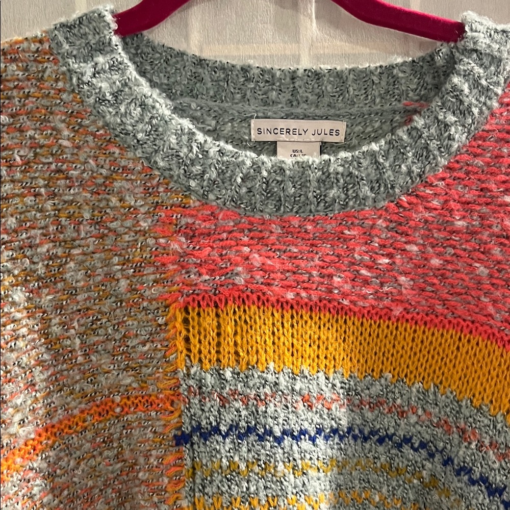 Sincerely Jules Multicolor Knit Sweater